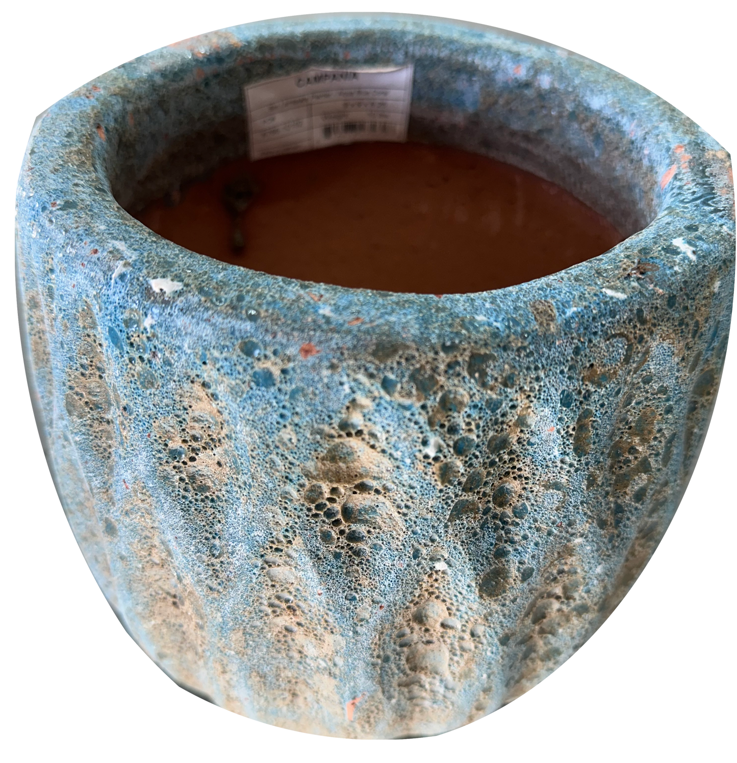 Lambrate Planter - Aqua Blue Coral