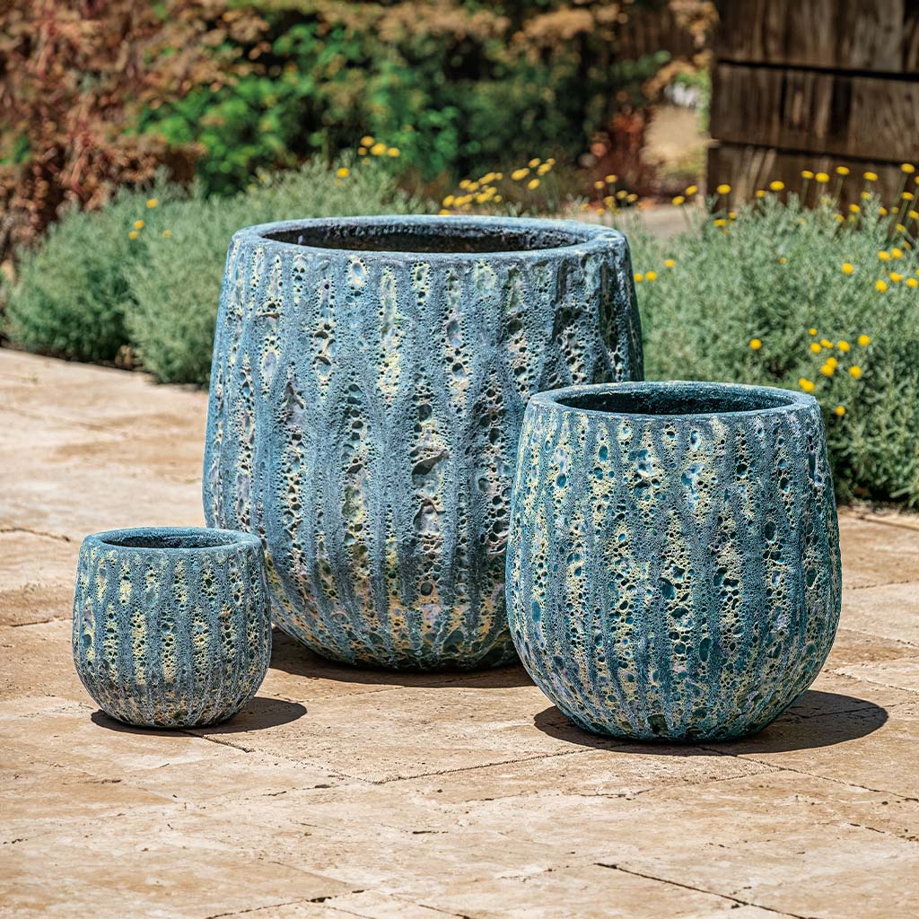 Lambrate Planter - Aqua Blue Coral