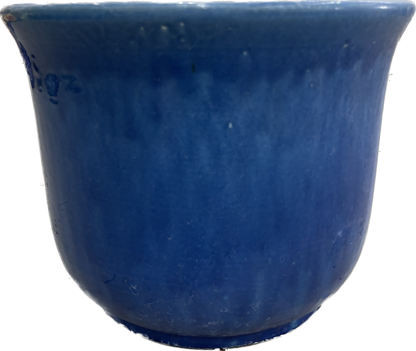 Langston Garden Planter - Crackle Navy