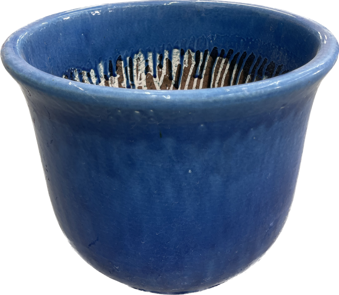 Langston Garden Planter - Crackle Navy