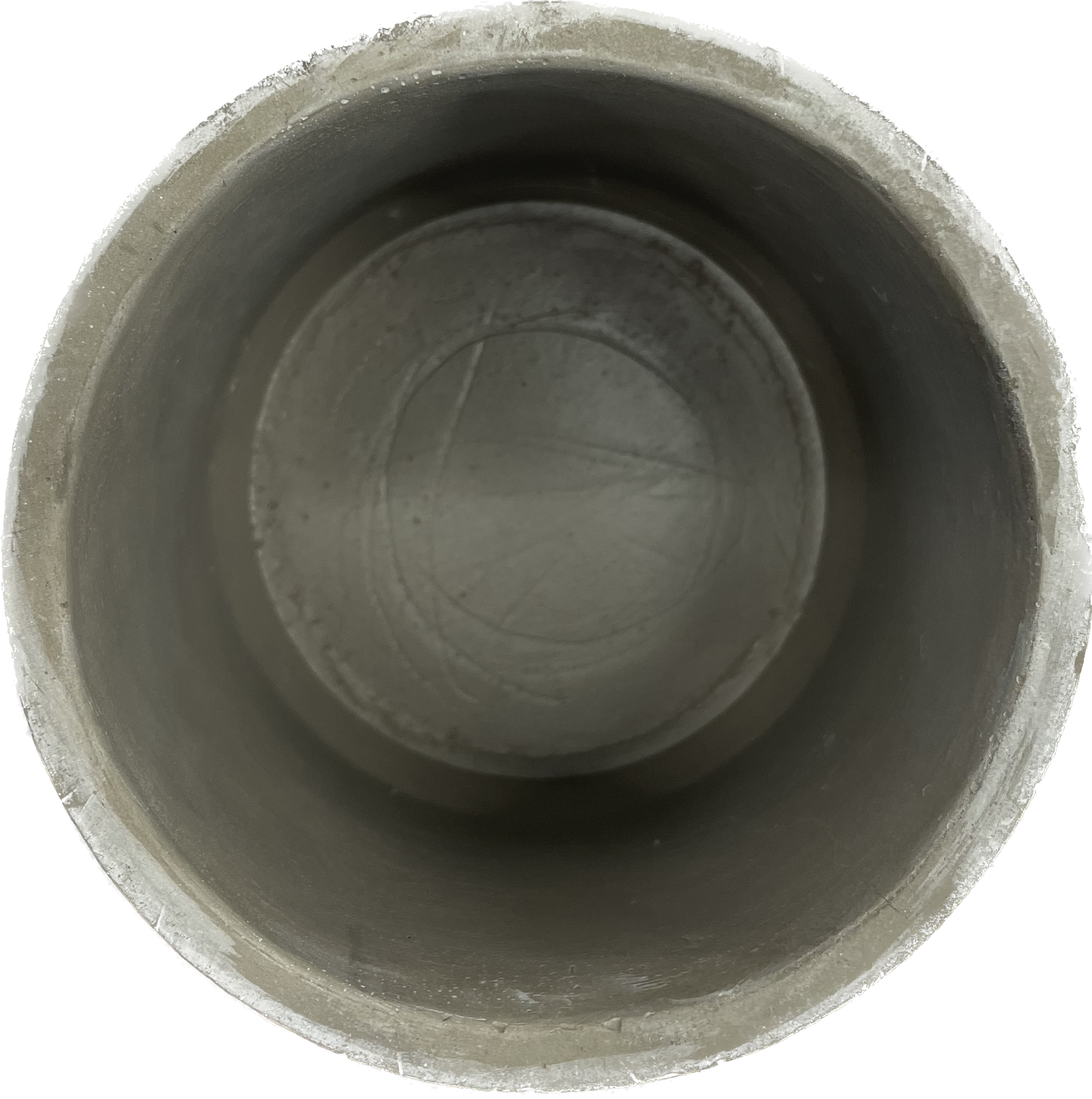 Metarie Egg Concrete Pot