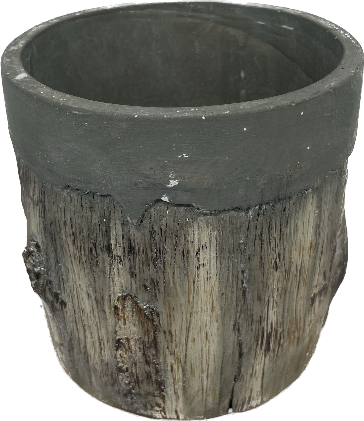 Concrete Ironwood Tall Planter