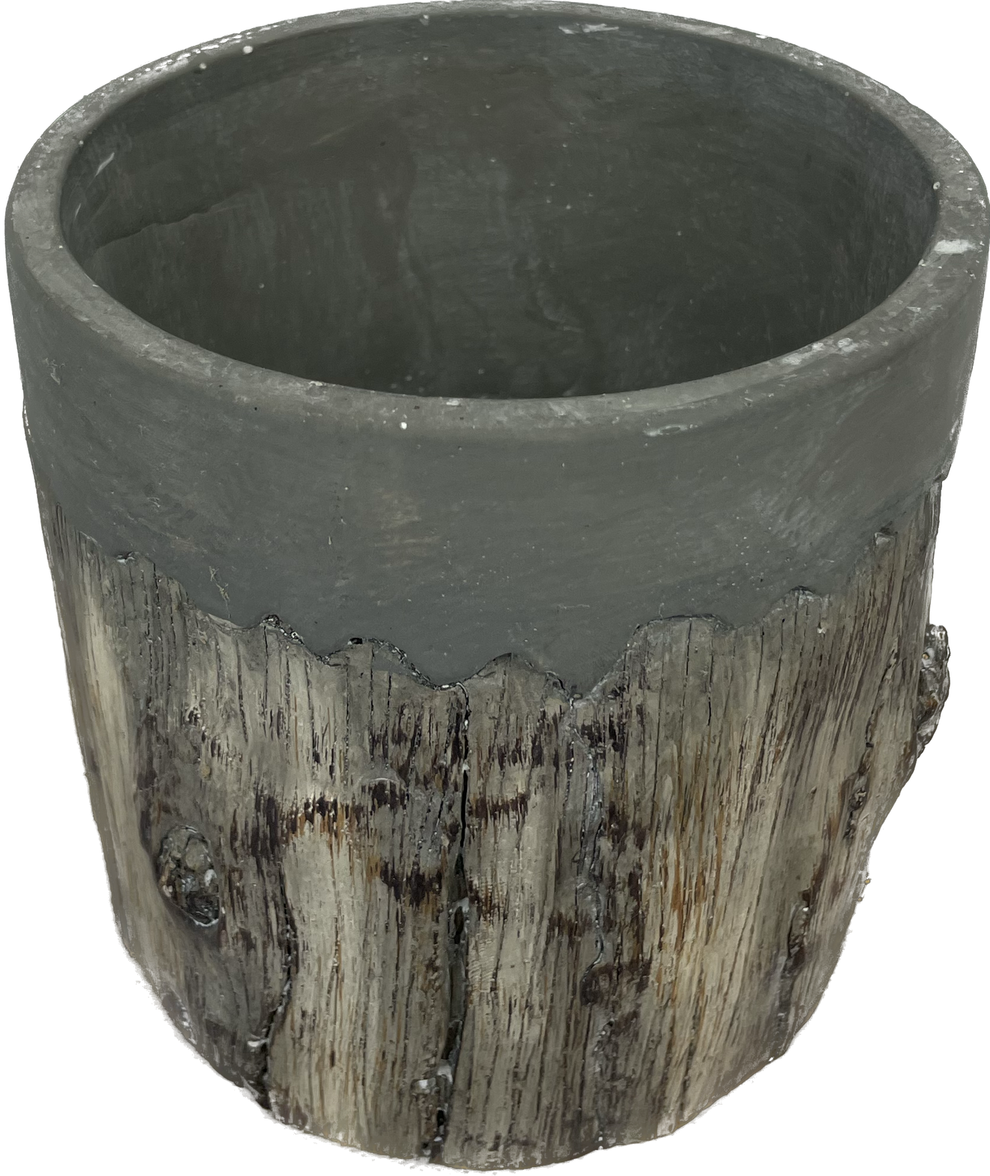 Concrete Ironwood Tall Planter