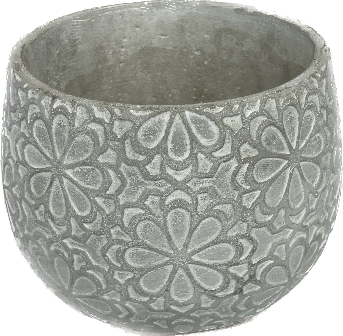 Concrete Marguerite Planter