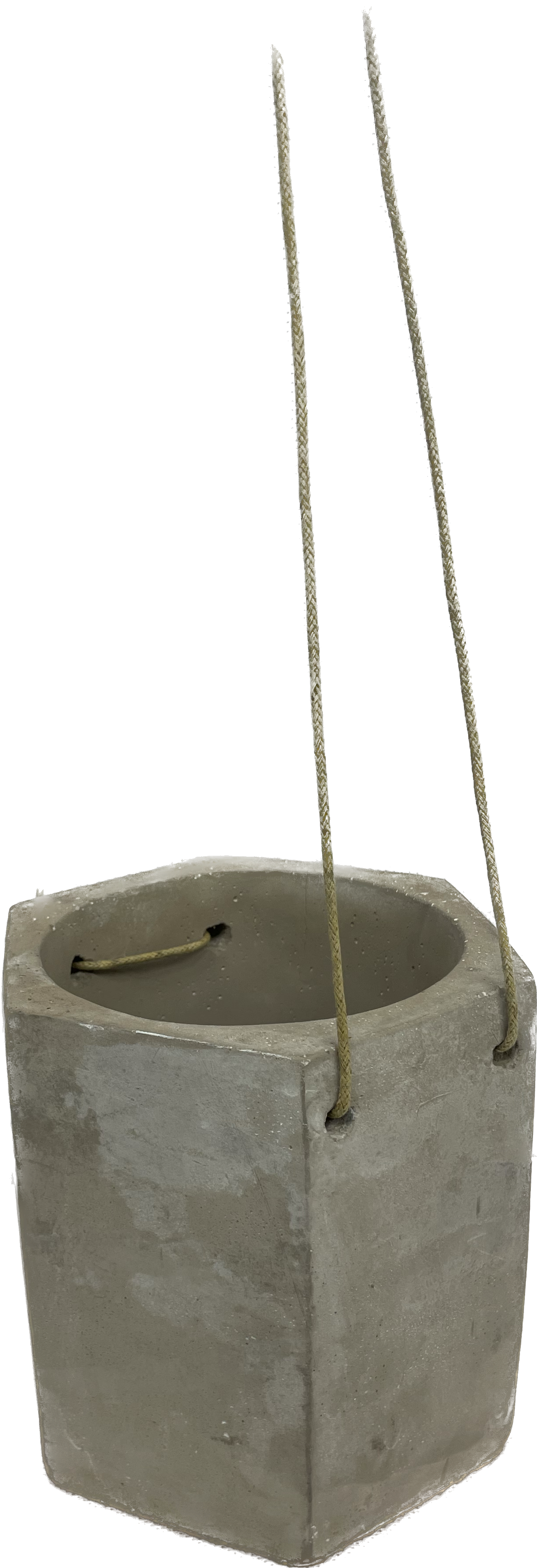 Hanging Harware Concrete Planter