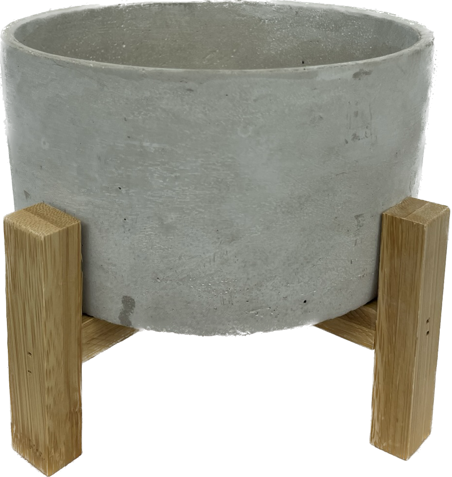 Elevate Low Concrete Cylinder