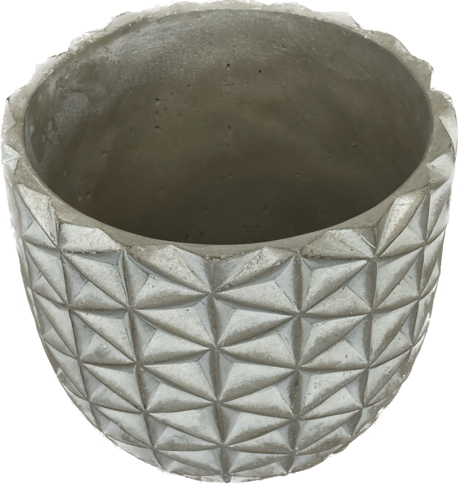 Skyway Concrete Egg Pot