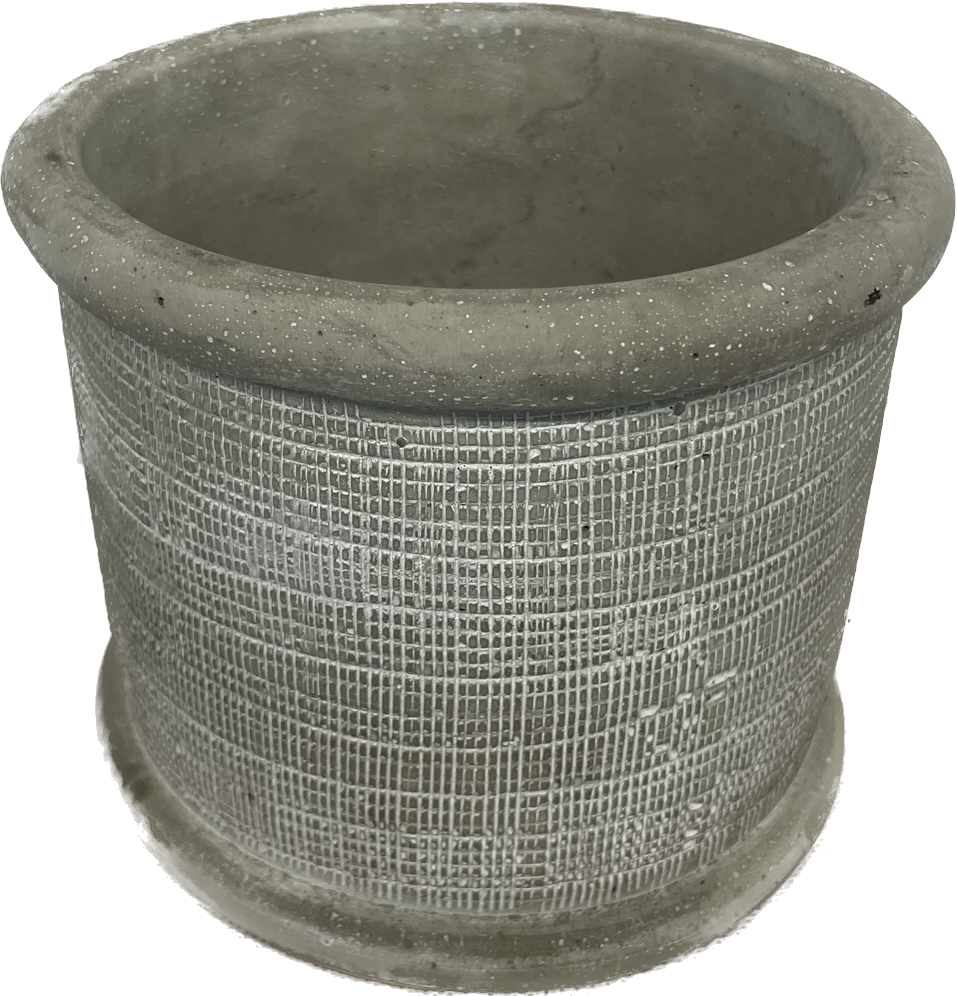 Spool Concrete Planter