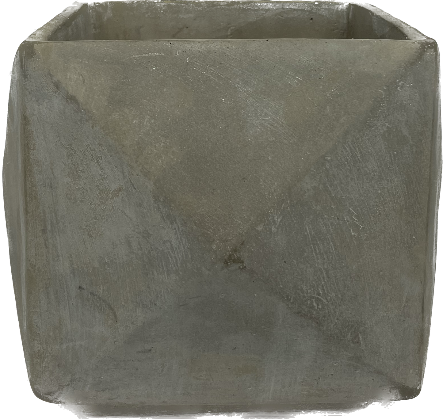 Luxe Square Concrete Planter, Large