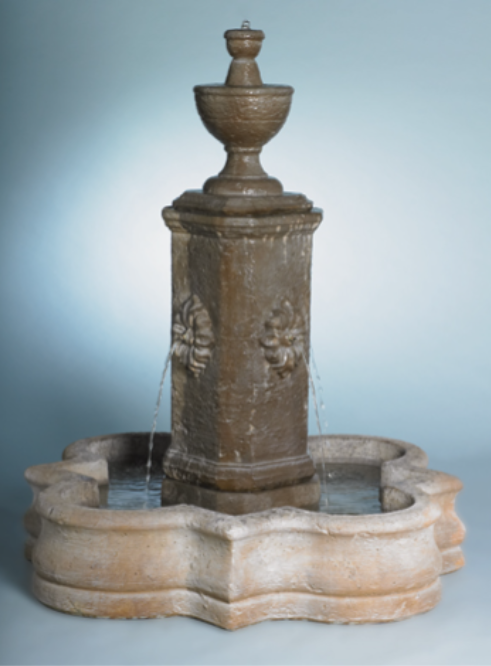 Rosatto Fountain - Fiore Stone